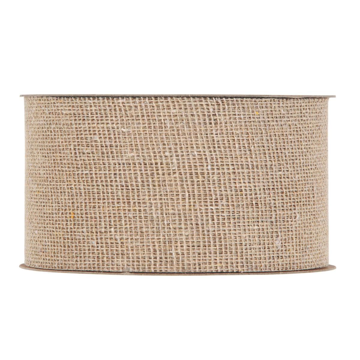 NASTRO RETE COTONE 80MM20MT NATURALE