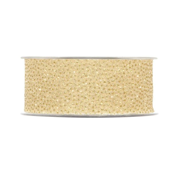 NASTRO -GLITTERING- 40MM 20MT ORO NASTRO -GLITTERING- 40MM 20MT ORO