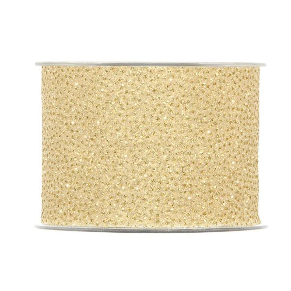 NASTRO -GLITTERING- 63MM 20MT ORO NASTRO -GLITTERING- 63MM 20MT ORO