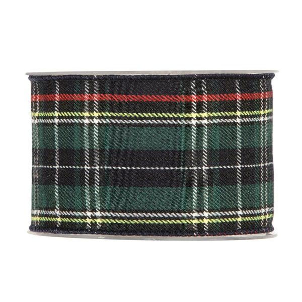 NASTRO TARTAN 63MM 10MTBLU/VERDE/ROSSO