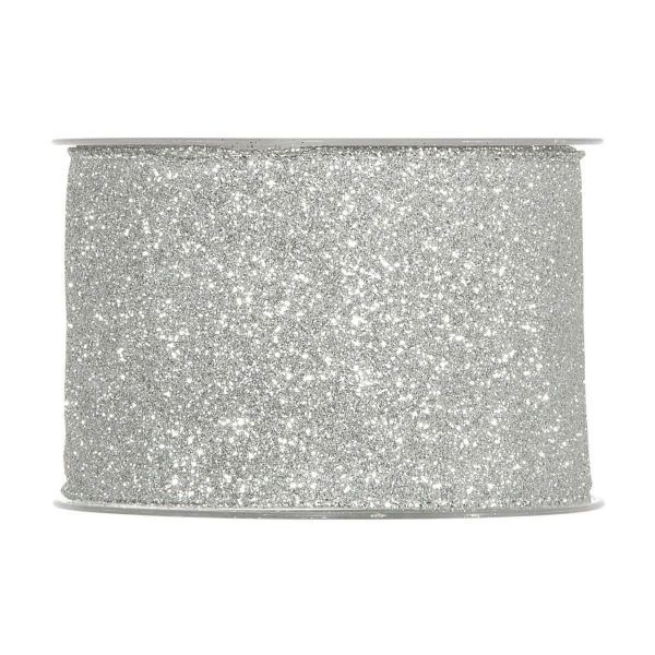 NASTRO GLITTER -NEW YEAR S EVE- 63MM 10MT ARGENTO NASTRO GLITTER -NEW YEAR S EVE- 63MM 10MT ARGENTO