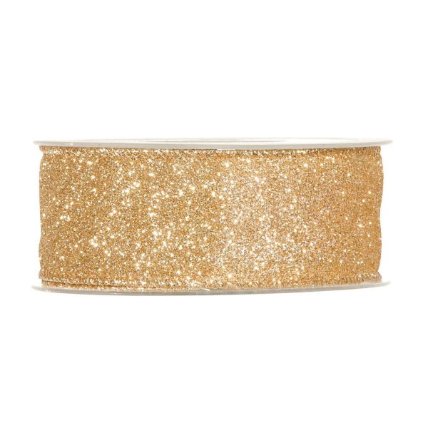 NASTRO GLITTER -NEW YEAR S EVE- 38MM 10MT ORO