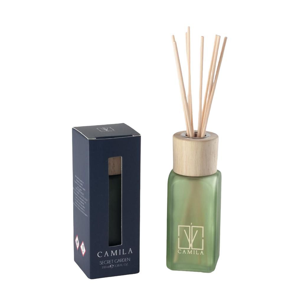 DIFFUSORE 100 ML -SECRET GARDEN- VERDE