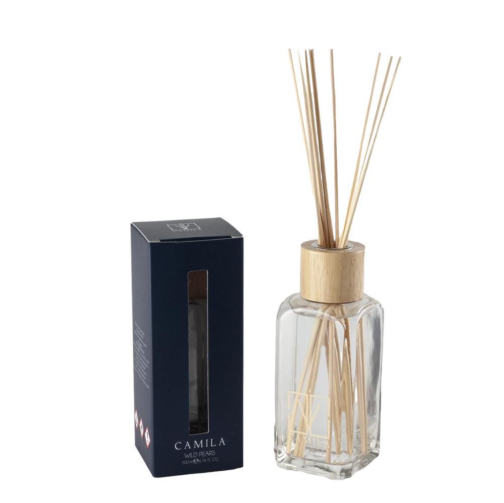 DIFFUSORE 200 ML -WILD PEARS- TRASPARENTE DIFFUSORE 200 ML -WILD PEARS- TRASPARENTE