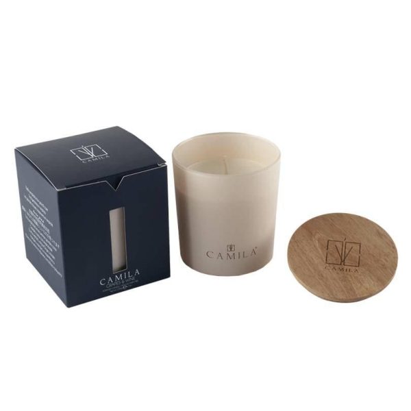 CANDELA PROFUMATA D.9 H.9 CM GR.200 -UVA E VINO- PANNA CANDELA PROFUMATA D.9 H.9 CM GR.200 -UVA E VINO- PANNA