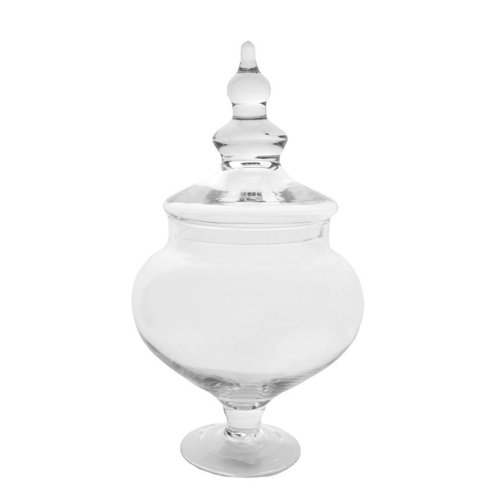 CONFETTIERA VETRO D.18 H.30 CM TRASPARENTE CONFETTIERA VETRO D.18 H.30 CM TRASPARENTE