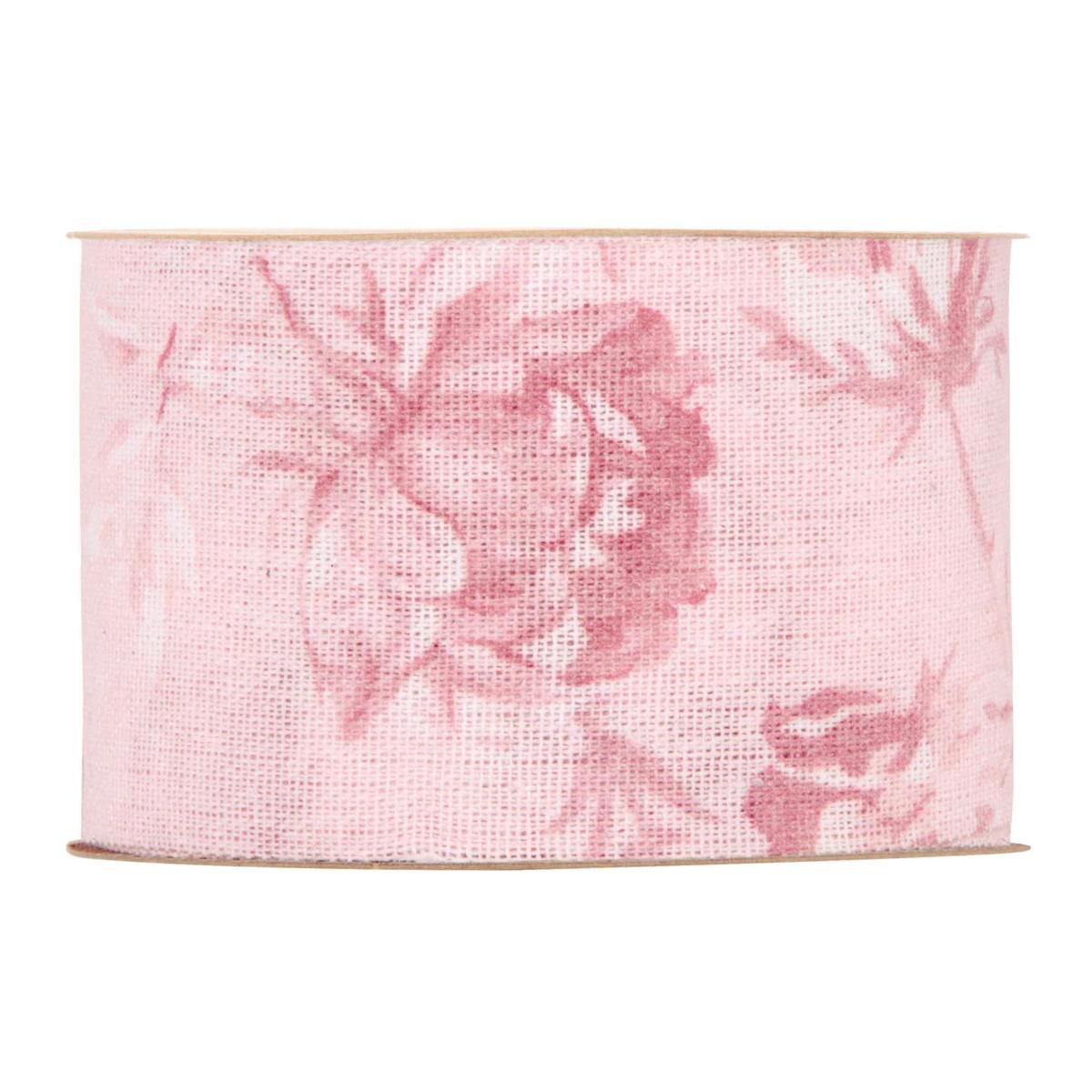 NASTRO 63MM 20MT -AURELIE- ROSA