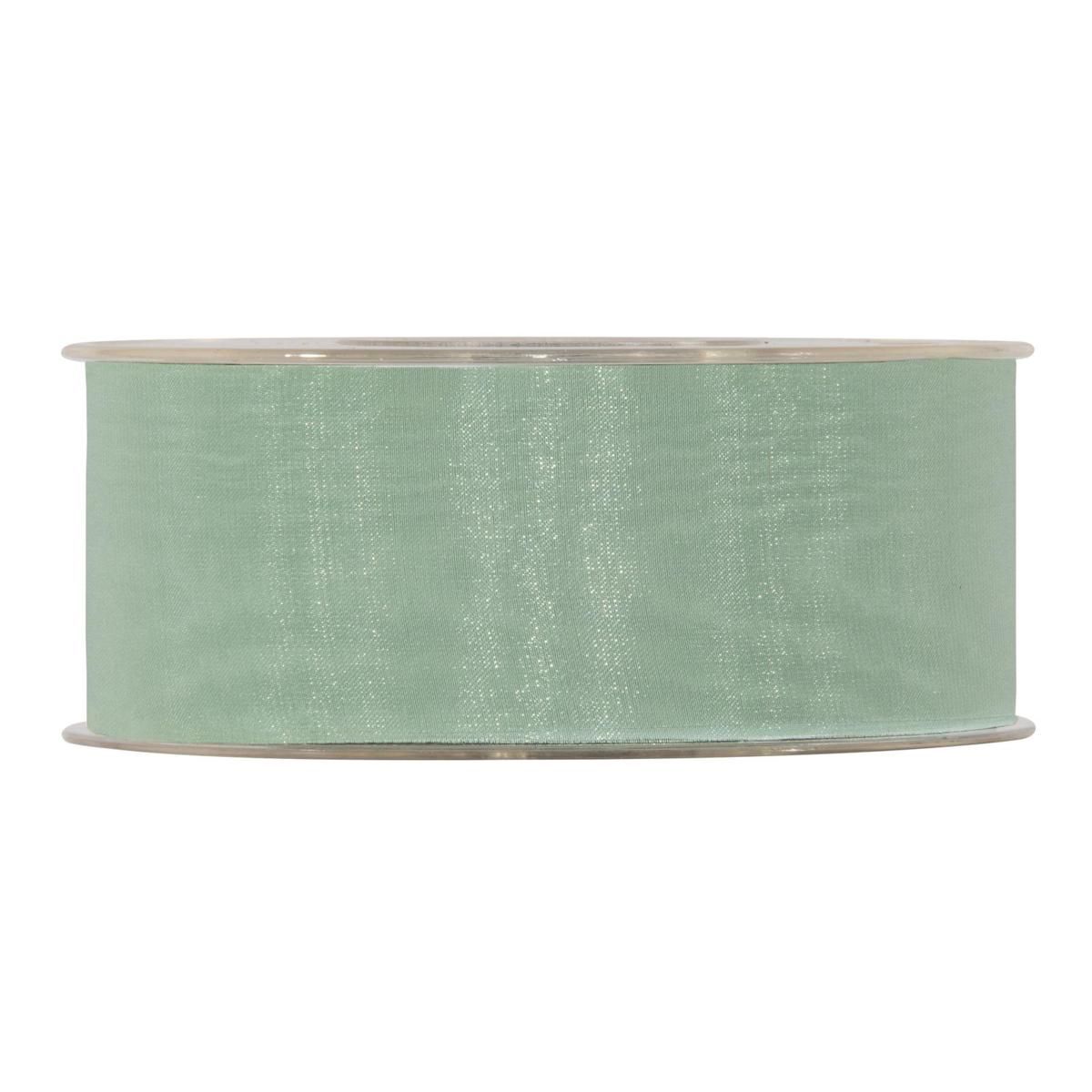 NASTRO 40MM 25MT -HELOISE- VERDE SALVIA