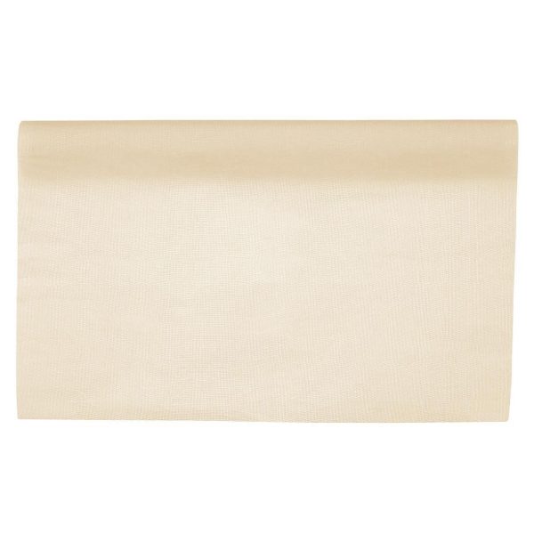 BOBINA TESSUTO CARTA CM75X25 MT. -PAPER TISSUE- CREMA BOBINA TESSUTO CARTA CM75X25 MT. -PAPER TISSUE- CREMA