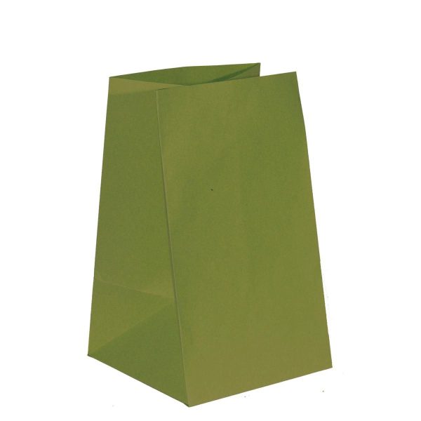 SACCHETTI CARTA 19X19 CM H.32 CM CONF.PZ.10 VERDE SACCHETTI CARTA 19X19 CM H.32 CM CONF.PZ.10 VERDE