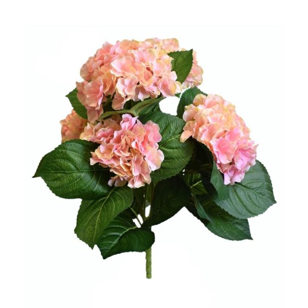HYDRANGEA BOUQUET 5F CM.41 ROSA HYDRANGEA BOUQUET 5F CM.41 ROSA