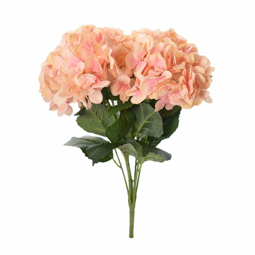 HYDRANGEA BOUQUET 7F CM.56 ROSA HYDRANGEA BOUQUET 7F CM.56 ROSA