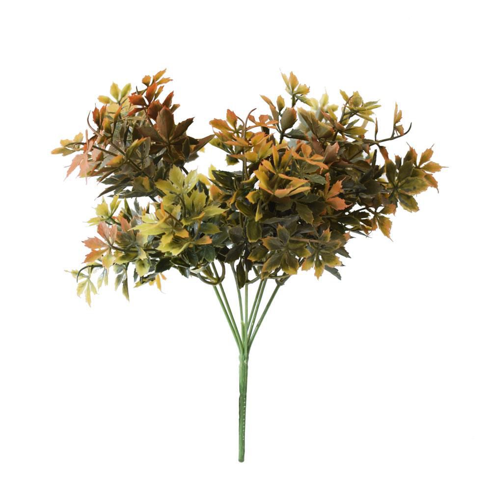 MINI MAPLE BUSH 7X CM.35 VERDE/GIALLO MINI MAPLE BUSH 7X CM.35 VERDE/GIALLO