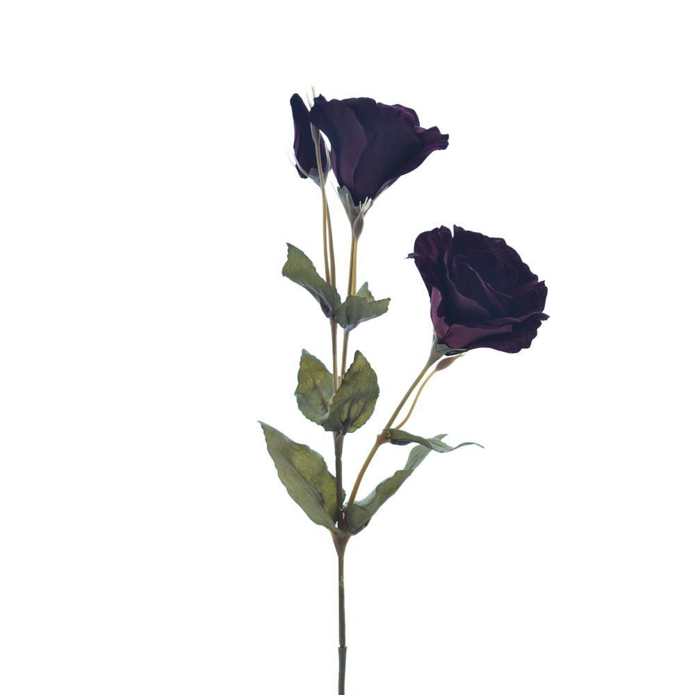 LISIANTHUS ROYAL VELVETSPRAY 3X CM.55 BORDEAUX LISIANTHUS ROYAL VELVETSPRAY 3X CM.55 BORDEAUX