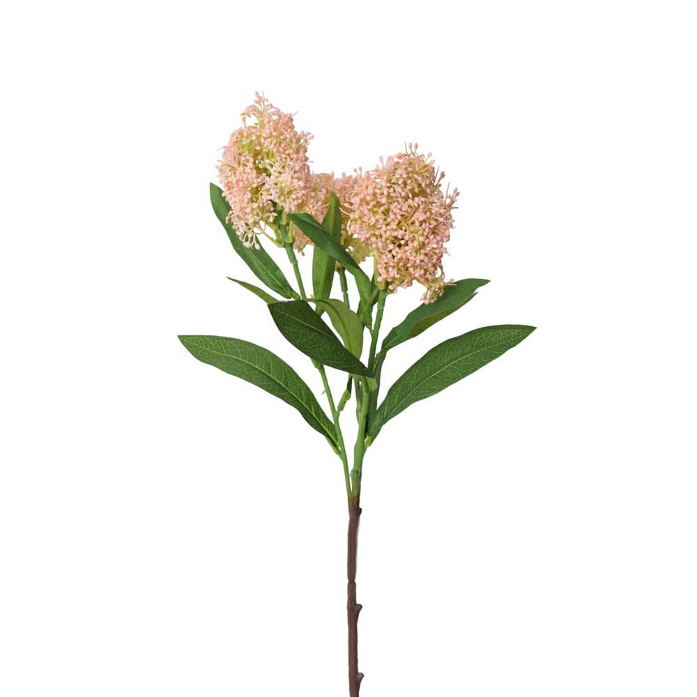 SKIMMIA SPRAY 3X 12FG CM.58 ROSA SKIMMIA SPRAY 3X 12FG CM.58 ROSA