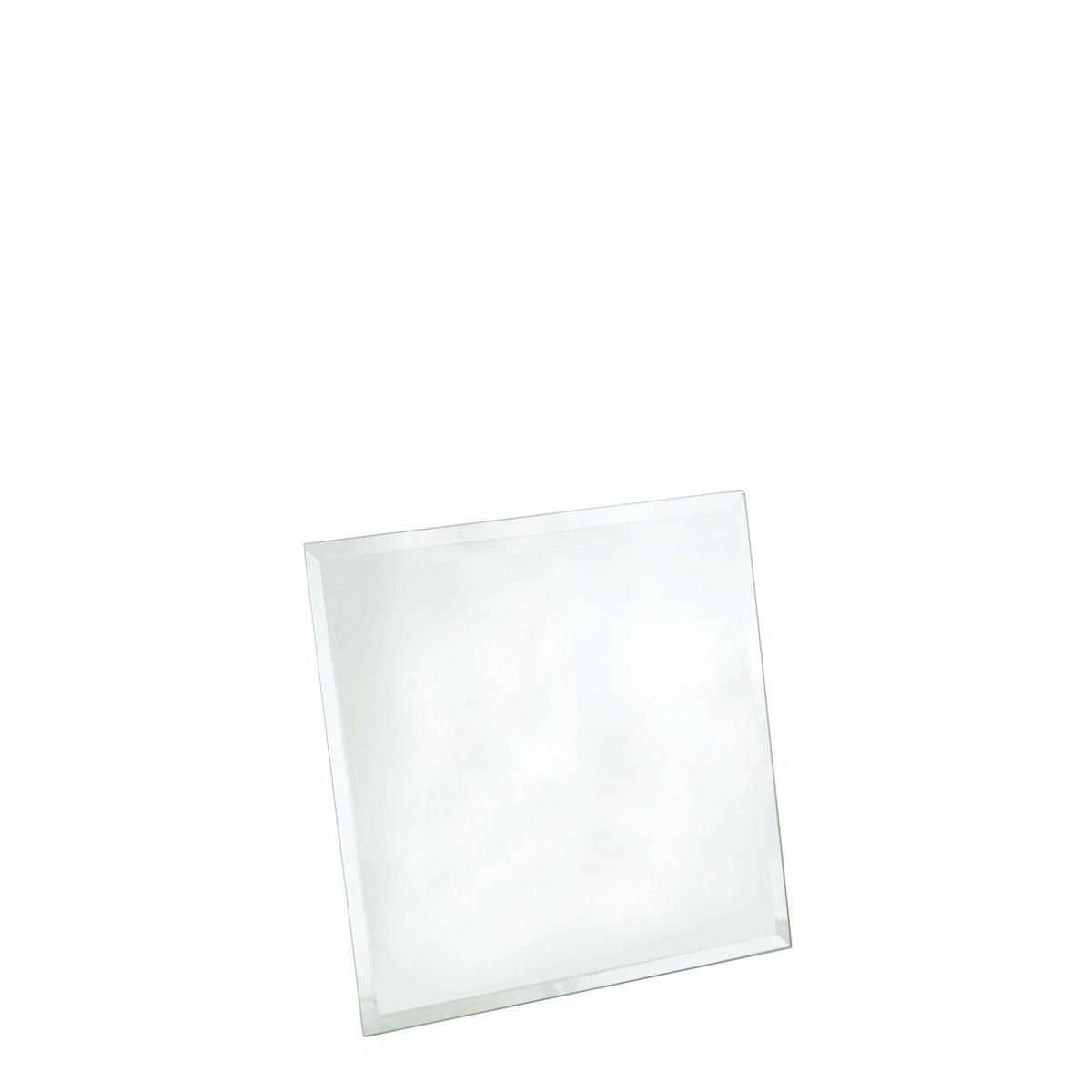 PIATTO SPECCHIO QUADRATO 25X25 CM