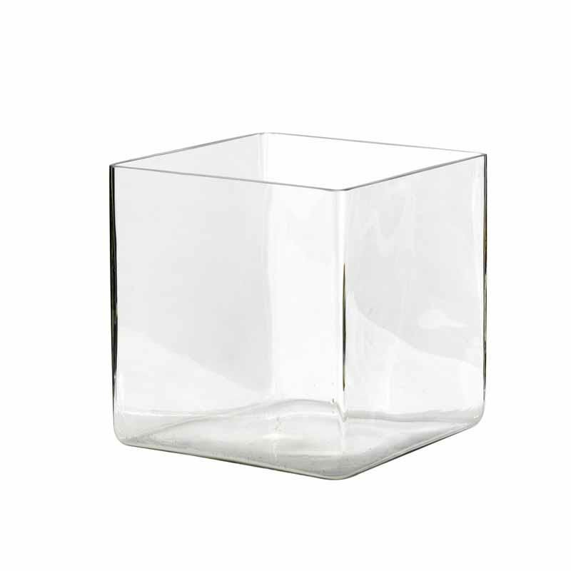 CUBO VETRO 25X25X25 CM CUBO VETRO 25X25X25 CM