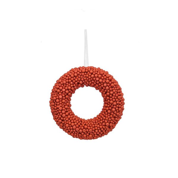 CORONA PVC D.25 CM ROSSO CORONA PVC D.25 CM ROSSO