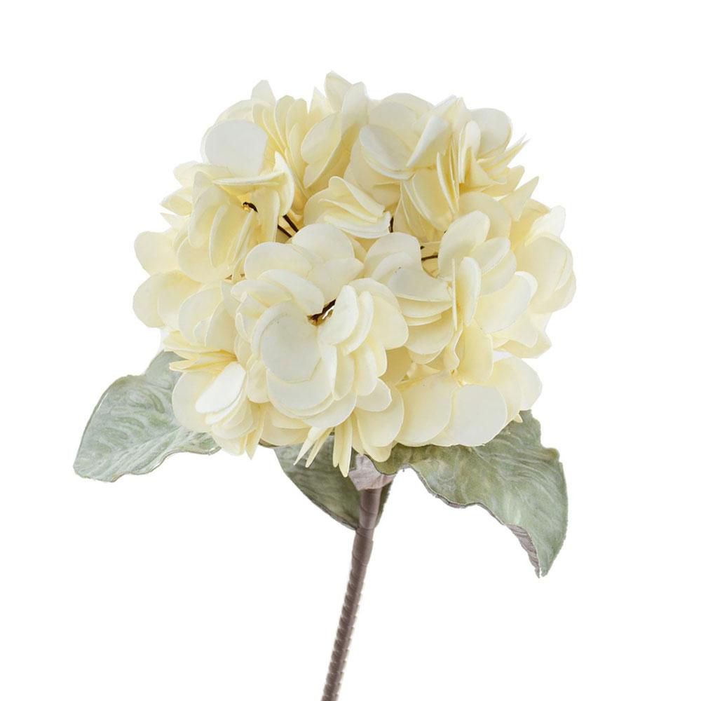 HYDRANGEA FOAM 74 CM AVORIO