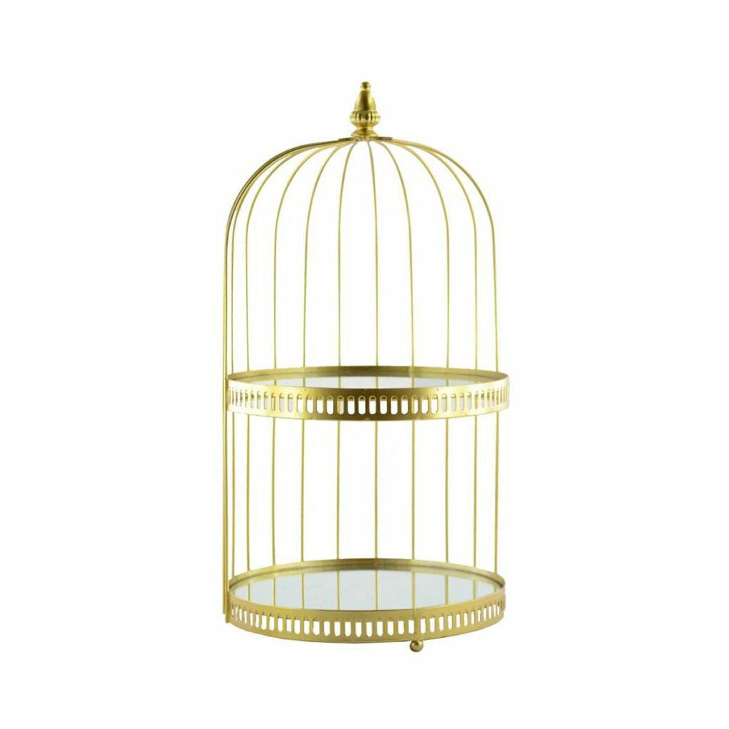 ALZATA METALLO APERTA DOPPIA ALZATA 30X30 H.52 CM C/PIANI VETRO ALZATA METALLO APERTA DOPPIA ALZATA 30X30 H.52 CM C/PIANI VETRO