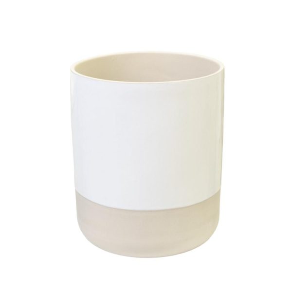 VASO CERAMICA D.19 CM H.21 CM -COP- BIANCO VASO CERAMICA D.19 CM H.21 CM -COP- BIANCO