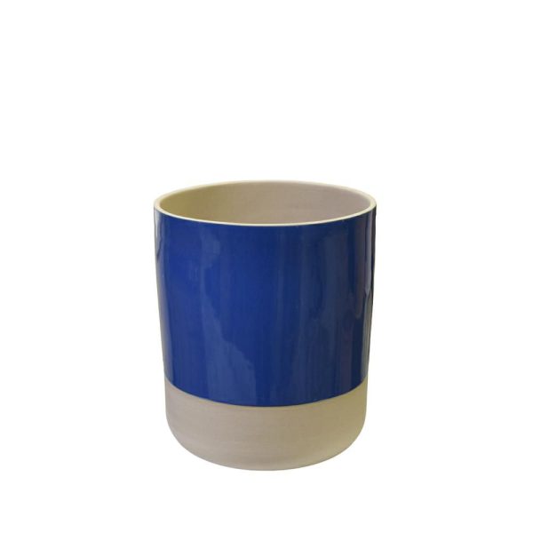 VASO CERAMICA D.15 CM H.17,5 CM -COP- BLU VASO CERAMICA D.15 CM H.17,5 CM -COP- BLU