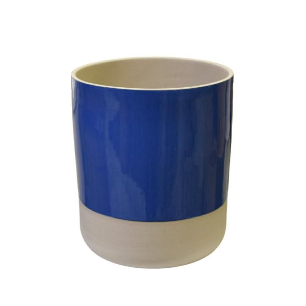 VASO CERAMICA D.19 CM H.21 CM -COP- BLU VASO CERAMICA D.19 CM H.21 CM -COP- BLU