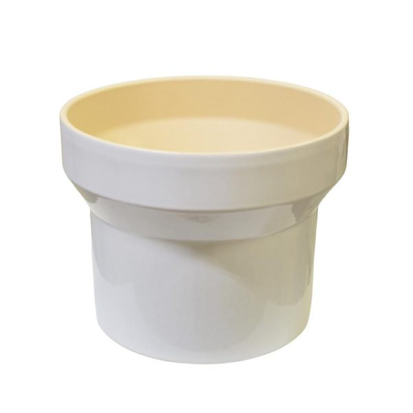 VASO CERAMICA D.19 CM H.14,5 CM -AUS- BIANCO VASO CERAMICA D.19 CM H.14,5 CM -AUS- BIANCO