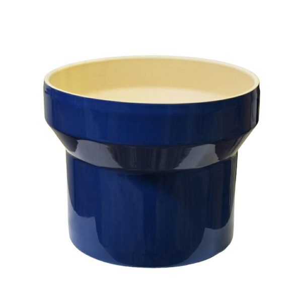 VASO CERAMICA D.19 CM H.14,5 CM -AUS- BLU VASO CERAMICA D.19 CM H.14,5 CM -AUS- BLU