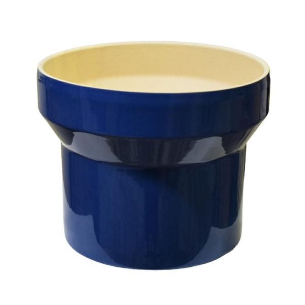 VASO CERAMICA D.22 CM H.17 CM -AUS- BLU VASO CERAMICA D.22 CM H.17 CM -AUS- BLU