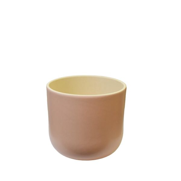 VASO CERAMICA D.13,5 CMH.11,6 CM -MN- ROSA VASO CERAMICA D.13,5 CMH.11,6 CM -MN- ROSA