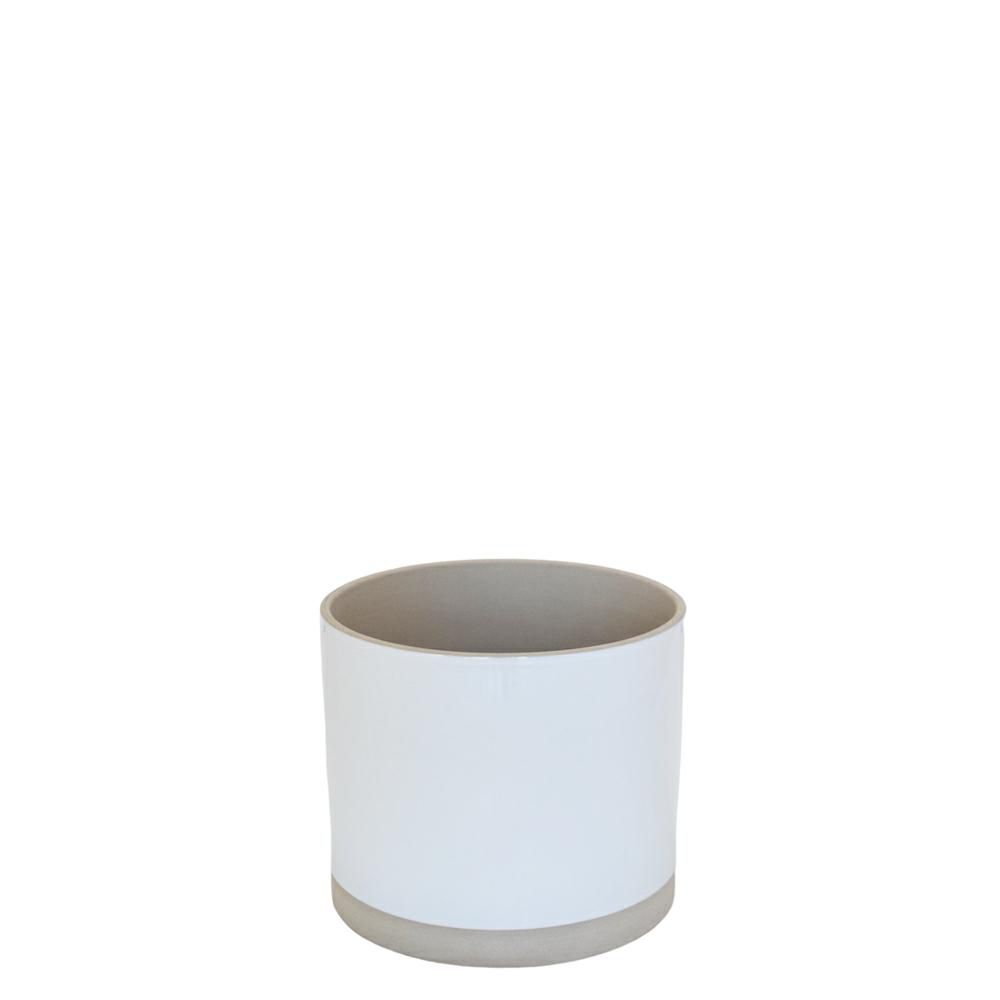 VASO CERAMICA D.21 CM H.17 CM -SYD- BIANCO VASO CERAMICA D.21 CM H.17 CM -SYD- BIANCO