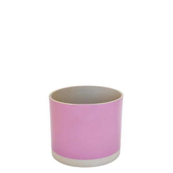 VASO CERAMICA D.23,8 CMH.19,5 CM -SYD- ROSA VASO CERAMICA D.23,8 CMH.19,5 CM -SYD- ROSA