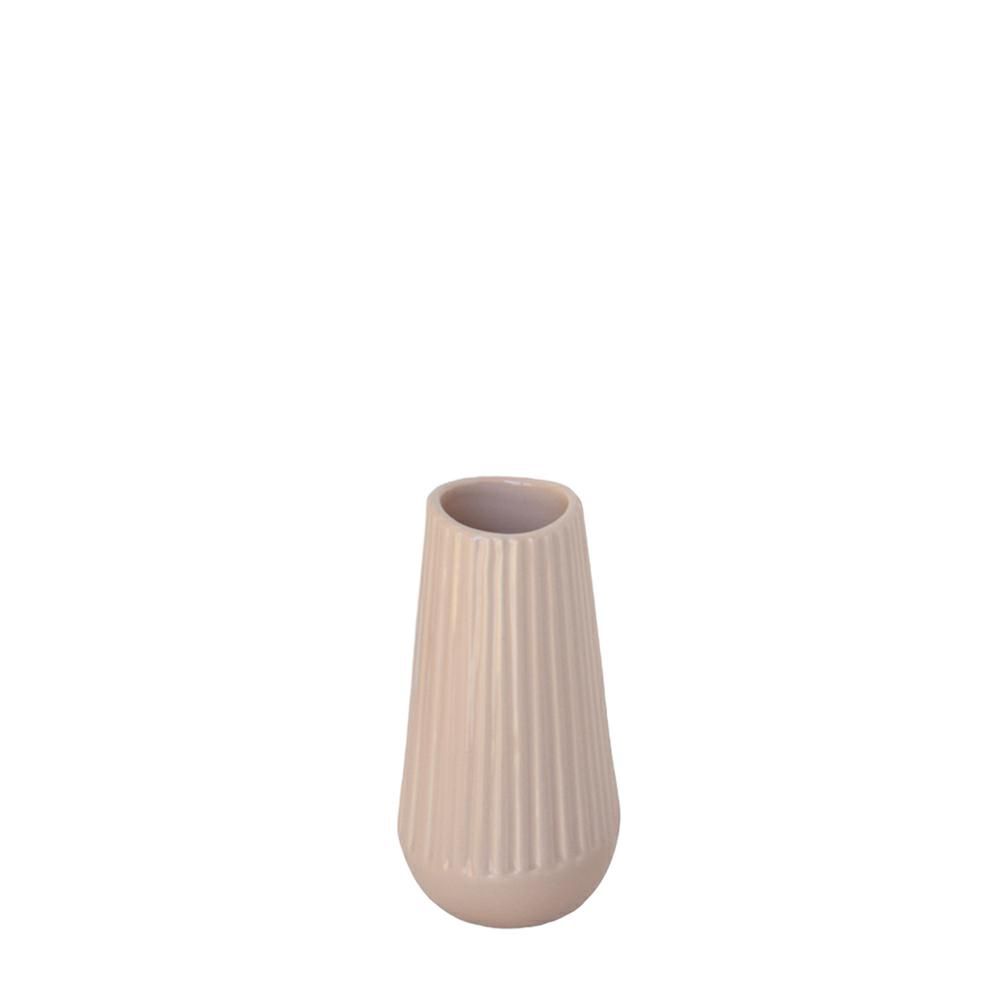 VASO CERAMICA D.6.5 CM H.12 CM ROSA ANTICO VASO CERAMICA D.6.5 CM H.12 CM ROSA ANTICO