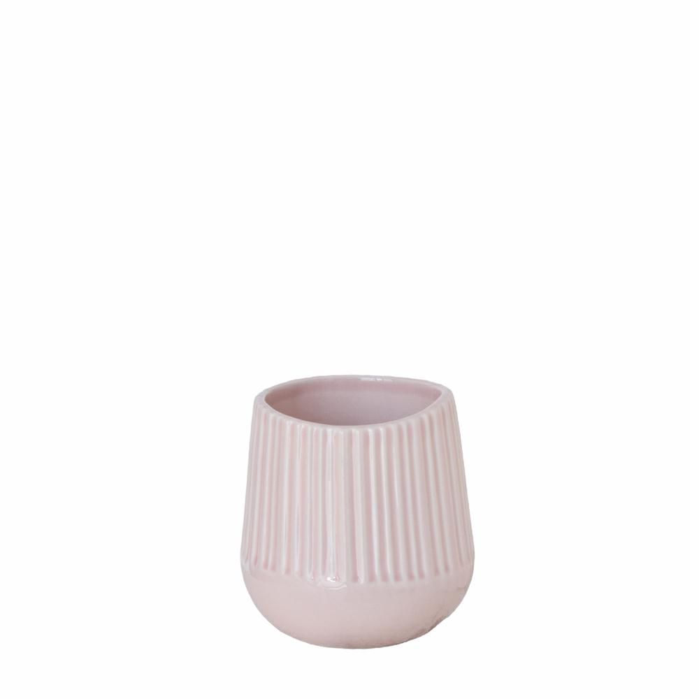 VASO CERAMICA D.9 CM H.10 CM ROSA VASO CERAMICA D.9 CM H.10 CM ROSA
