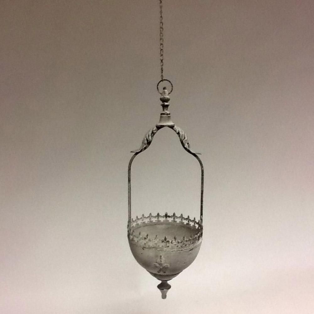 CIOTOLA METALLO TONDA D.20 CM H.62 CM D/APPENDERE GRIGIO CIOTOLA METALLO TONDA D.20 CM H.62 CM D/APPENDERE GRIGIO