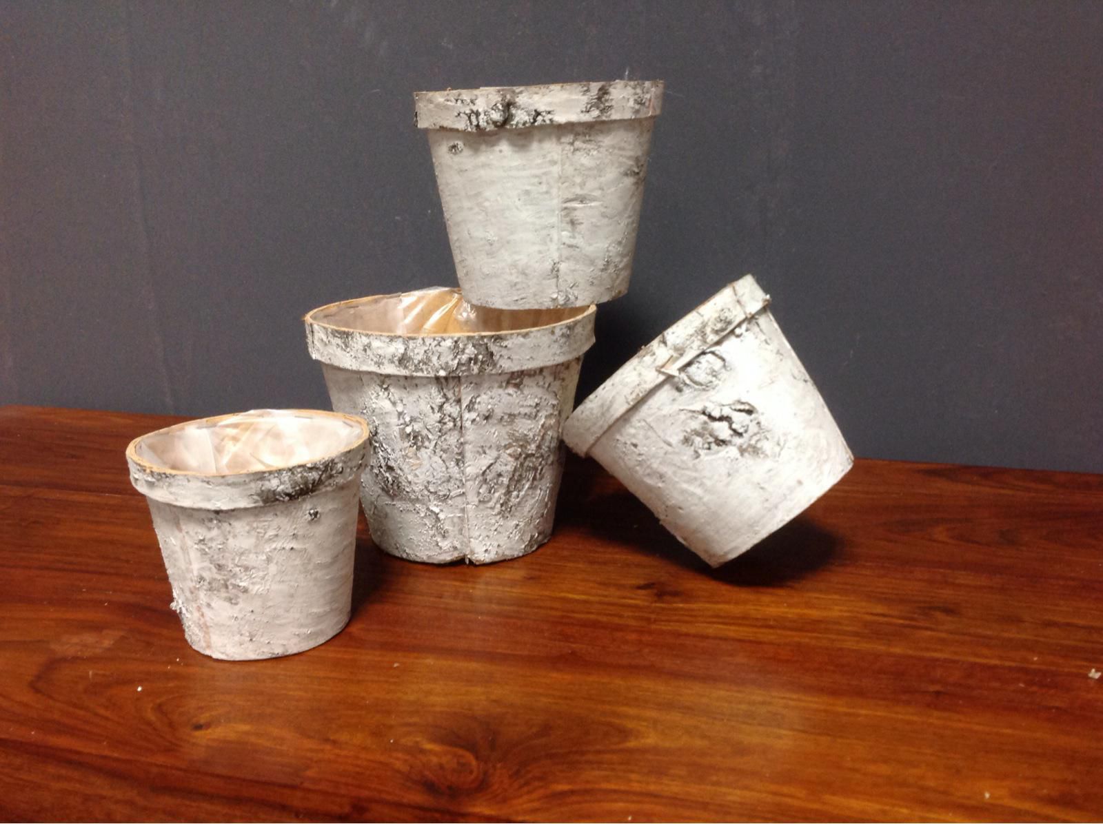 VASO BETULLA TONDO D15H14 BIANCO