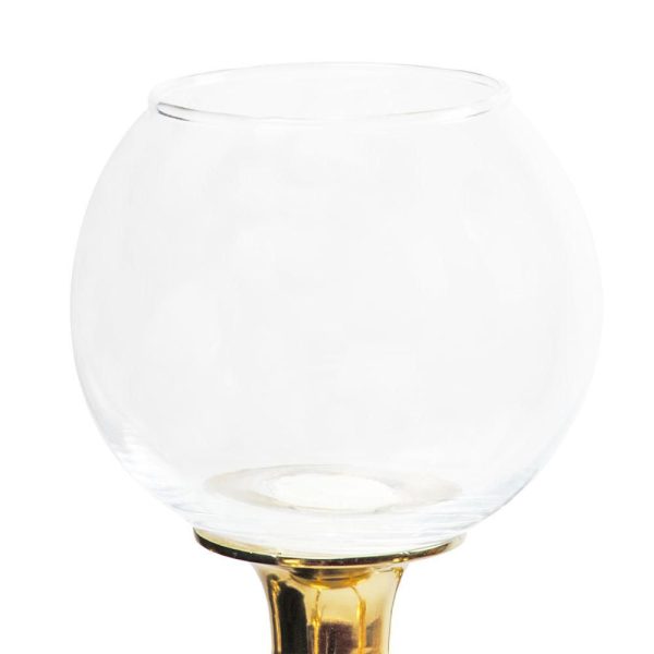 PARAFIAMMA VETRO X CANDELABRI SFERA D.12 H.10 CM PARAFIAMMA VETRO X CANDELABRI SFERA D.12 H.10 CM