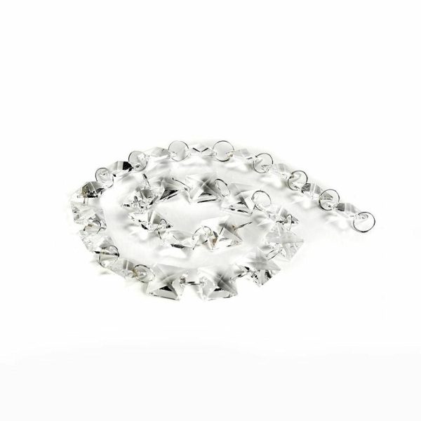 FILO STRASS QUADRATI CM.2 X MT.1 TRASP.