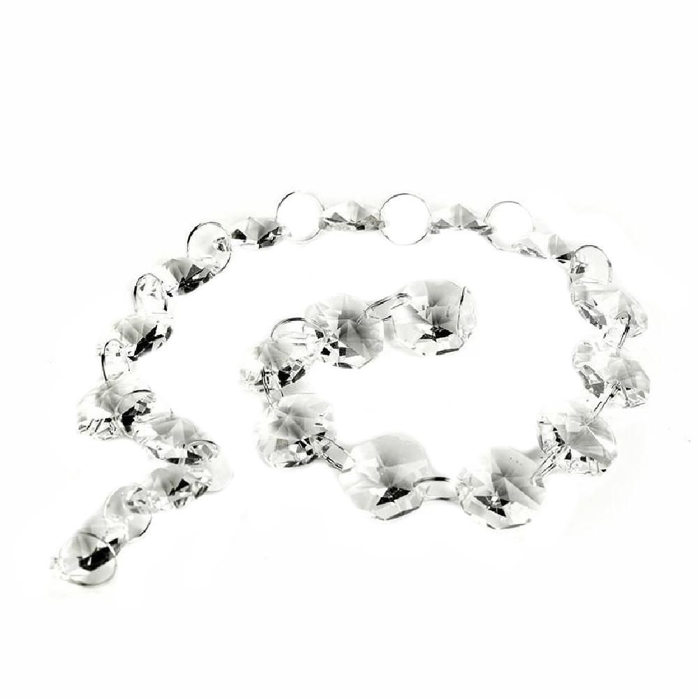 FILO STRASS TONDI CM.1 X MT.1 TRASP.