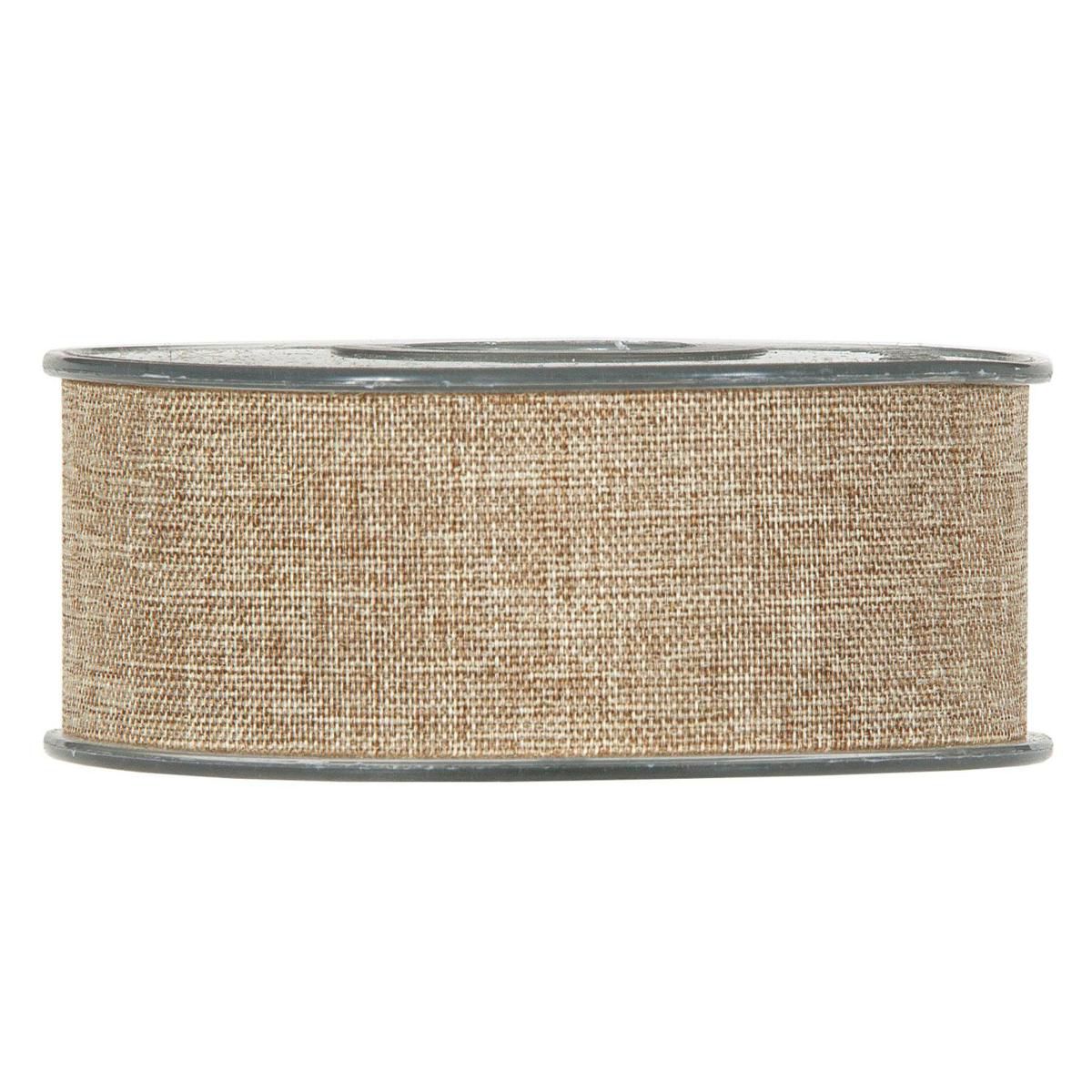 NASTRO CANVAS 40MM 20MT-JOHNNY- NATURALE