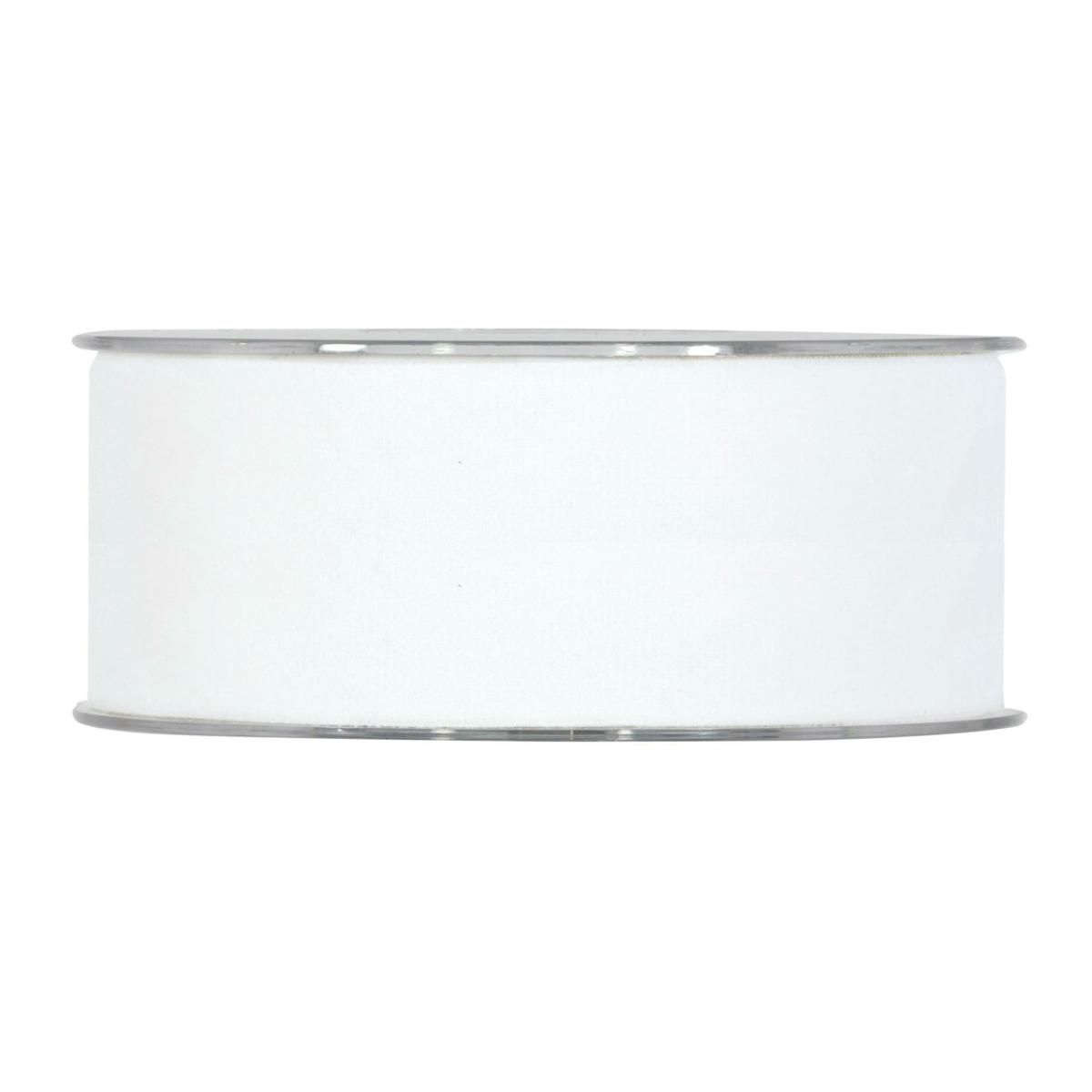 NASTRO DOPPIO VELLUTO 40MM 7MT BIANCO NASTRO DOPPIO VELLUTO 40MM 7MT BIANCO