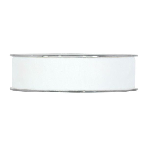 NASTRO DOPPIO VELLUTO 25MM 7MT BIANCO