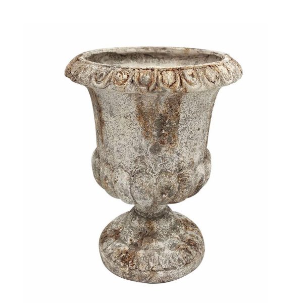 COPPA ROMANA CEMENTO D.30 CM H.39,5 CM GRIGIO ANTICATO COPPA ROMANA CEMENTO D.30 CM H.39,5 CM GRIGIO ANTICATO