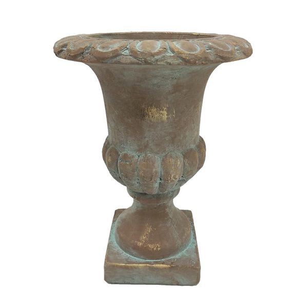 COPPA ROMANA CEMENTO D.30 CM H.40 CM BRONZO COPPA ROMANA CEMENTO D.30 CM H.40 CM BRONZO