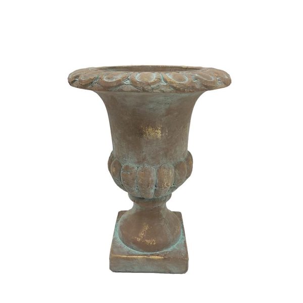 COPPA ROMANA CEMENTO D.24,5 CM H.33 CM BRONZO COPPA ROMANA CEMENTO D.24,5 CM H.33 CM BRONZO