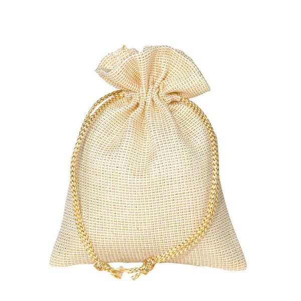 SACCHETTO CANVAS PZ.10 20X30 BEIGE SACCHETTO CANVAS PZ.10 20X30 BEIGE