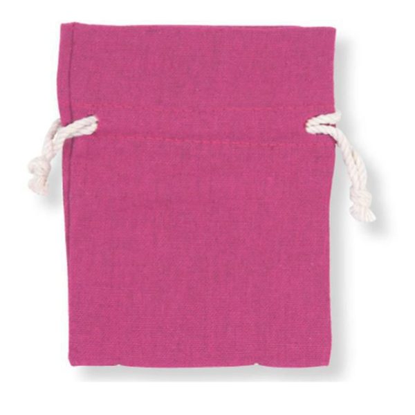 SACCHETTO COTONE PZ.10 12X17 CM FUXIA SACCHETTO COTONE PZ.10 12X17 CM FUXIA