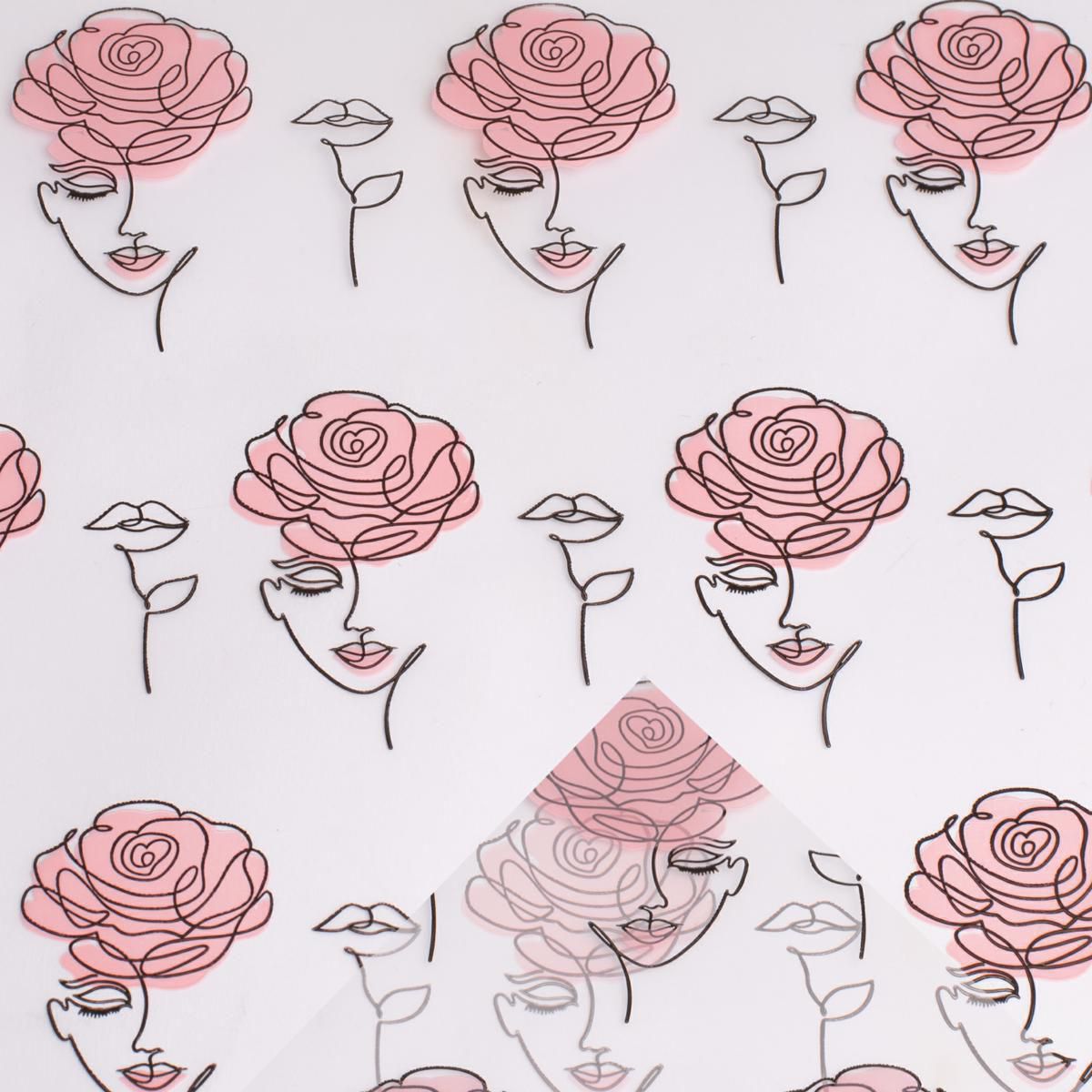 BOBINA OPALE RICICLABILE CM 70X25 MT -KISS- BIANCO/ROSA BOBINA OPALE RICICLABILE CM 70X25 MT -KISS- BIANCO/ROSA