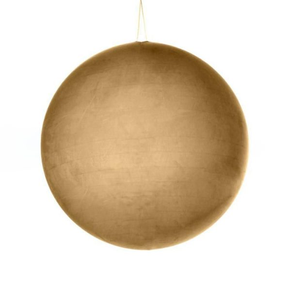 SFERA GONFIATA RICOPERTA VELLUTO D.60 CM BEIGE SFERA GONFIATA RICOPERTA VELLUTO D.60 CM BEIGE